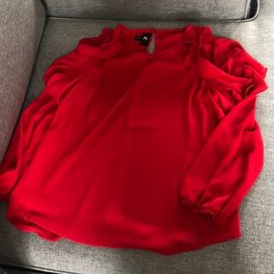 EUC Beautiful red top